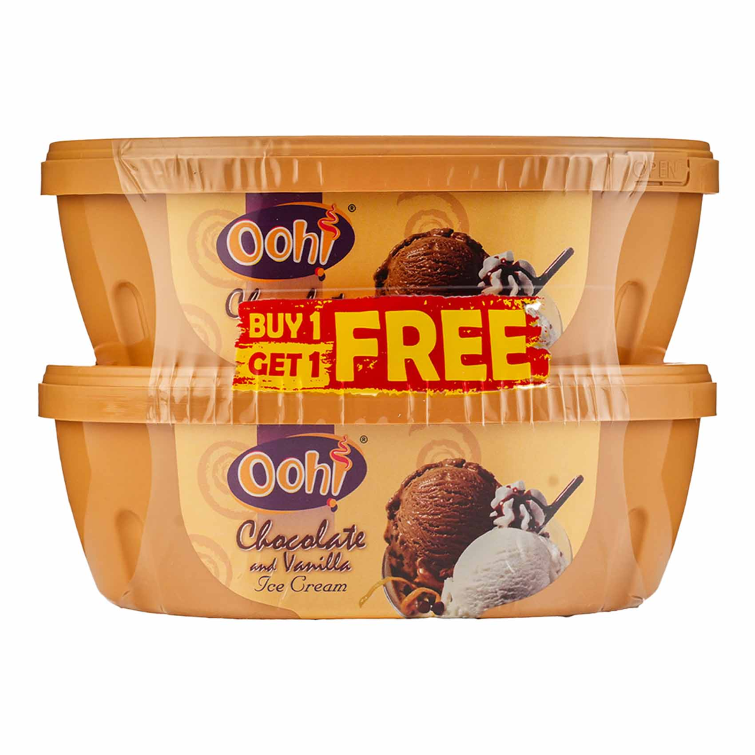 OOH!VANILLA CHOCOCHIPS & DROP 1LTR
